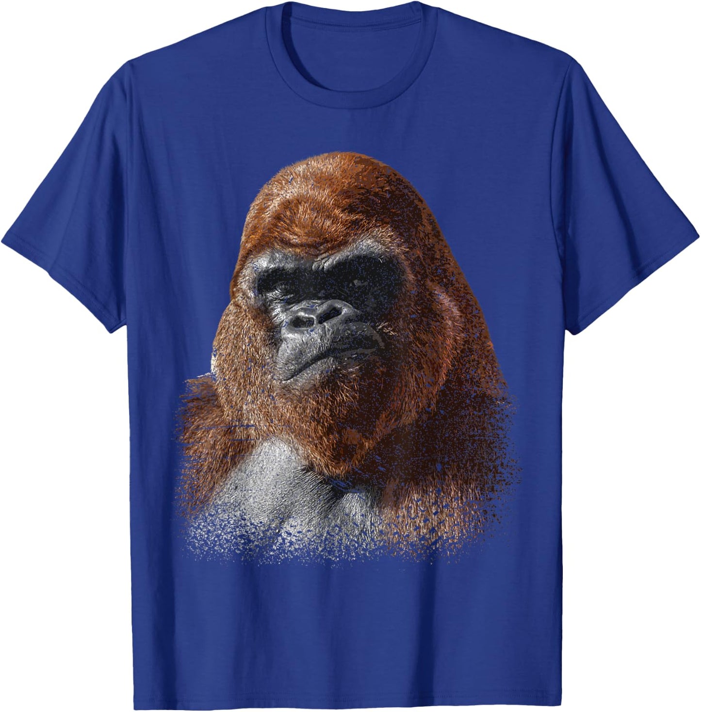 Cool Gorilla Art Boys Kids Toddlers Ape Wildlife Zoo T-Shirt - T-Shirt | Royal
