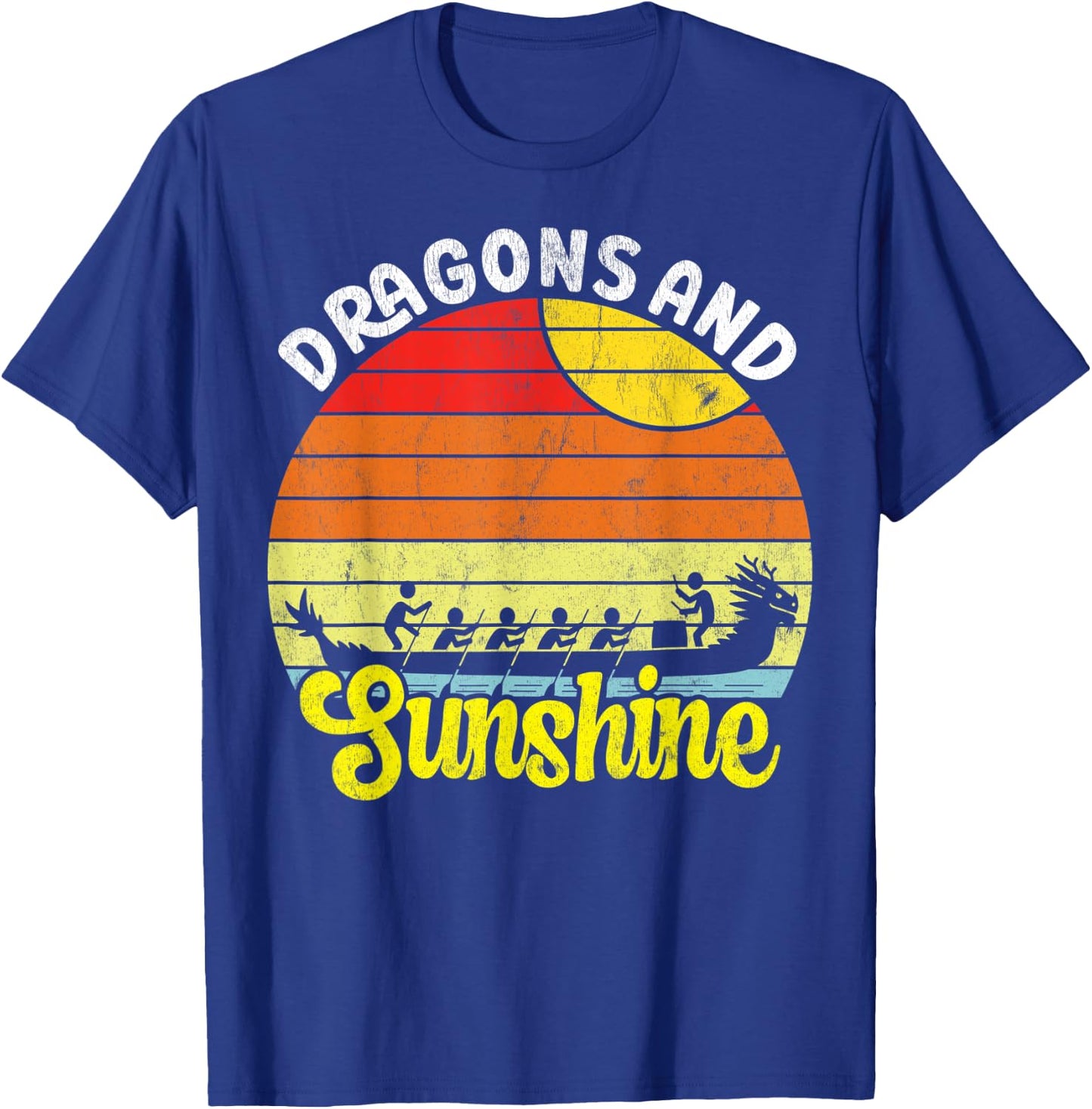 Dragon Boating Paddling Festival - Dragon Boat Race T-Shirt - T-Shirt | Royal