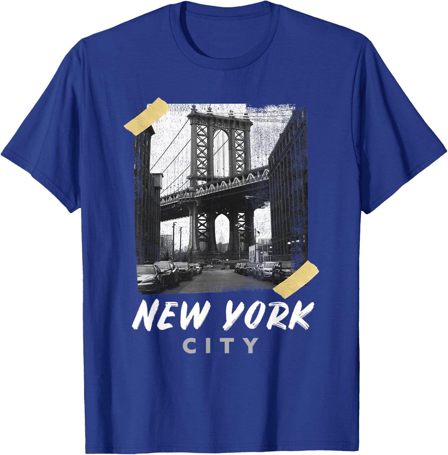 Nyc New York Souvenirs And Gifts -Adults Black Small New York City Graphic T-Shirt - T-Shirt | Royal