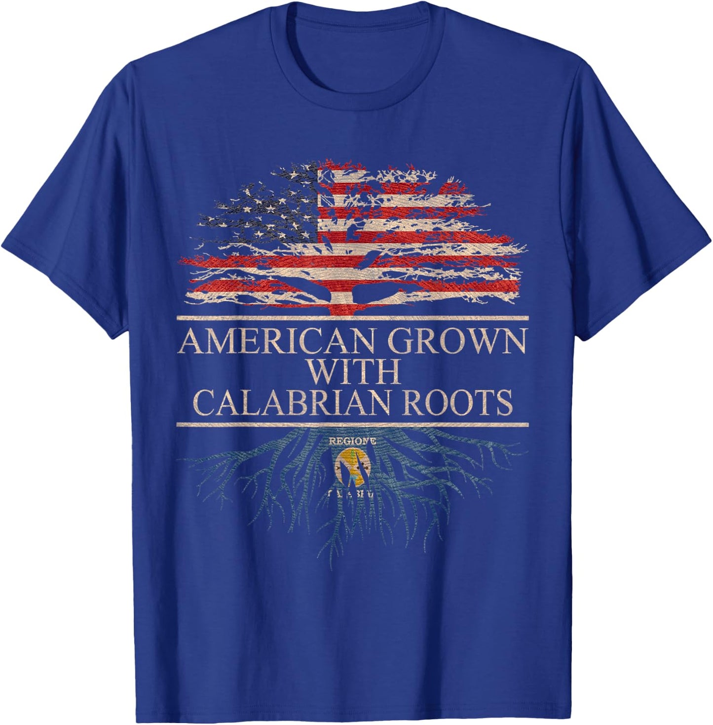 American grown calabrian roots T-Shirt - T-Shirt | Royal