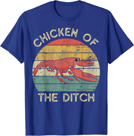 Louisiana State New Orleans Mardi Gras Chicken of the ditch T-Shirt - T-Shirt | Royal