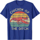 Louisiana State New Orleans Mardi Gras Chicken of the ditch T-Shirt - T-Shirt | Royal