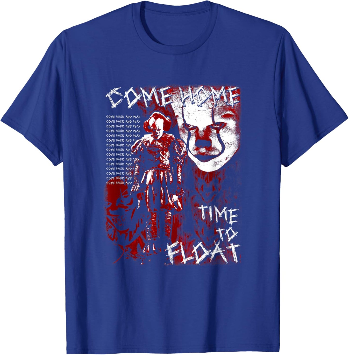 IT: Chapter Two Pennywise Time To Float Halloween T-Shirt - T-Shirt | Royal