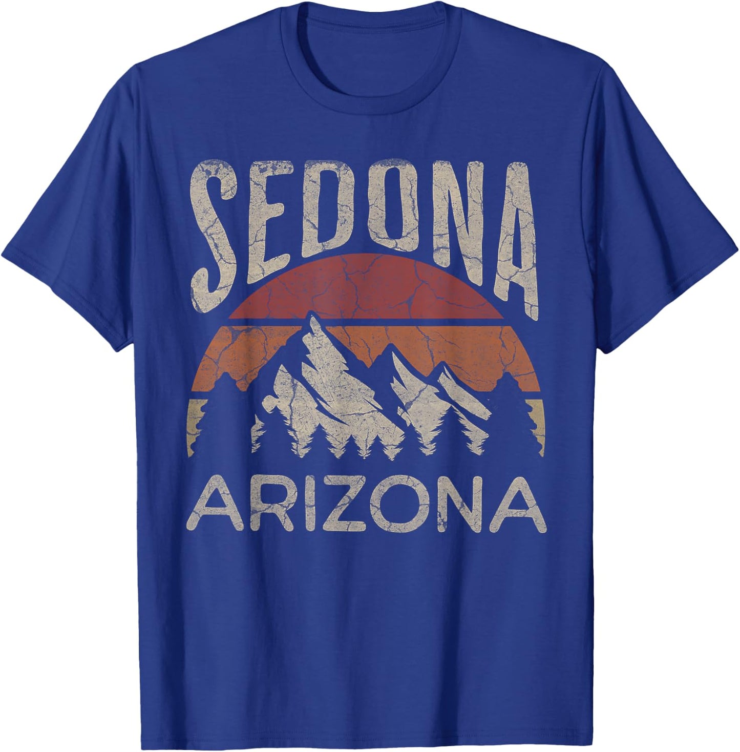 Sedona Arizona Nature Hiking Outdoors T-Shirt - T-Shirt | Royal