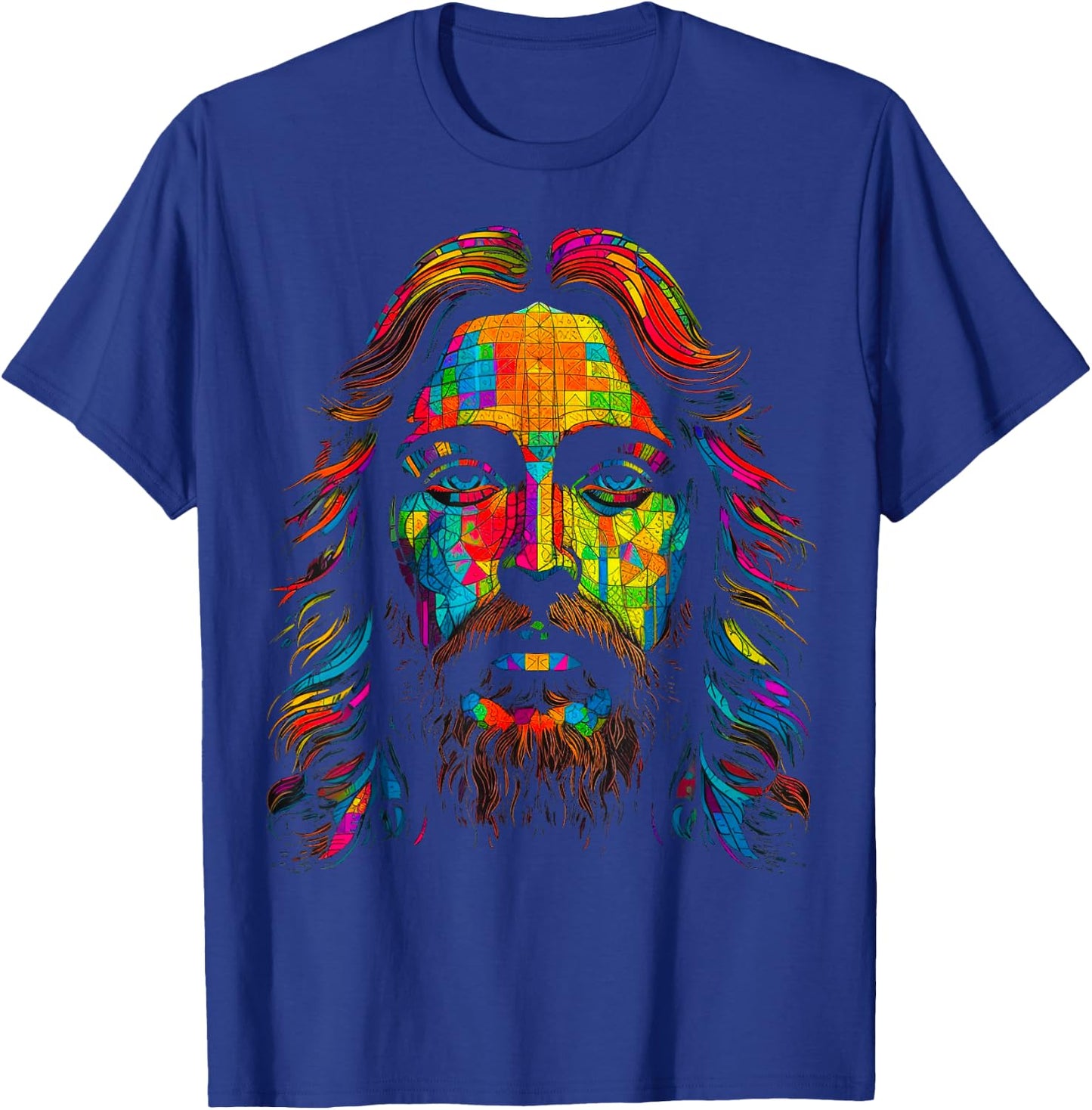 Pop Art Jesus Christ T-Shirt - T-Shirt | Royal