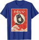 Retro Japanese Anime Cat Kawaii Japanese Word Women Girls Kids T-Shirt - T-Shirt | Royal