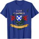 Campbell Loudoun Scottish Family Clan Middle Ages Mischief T-Shirt - T-Shirt | Royal