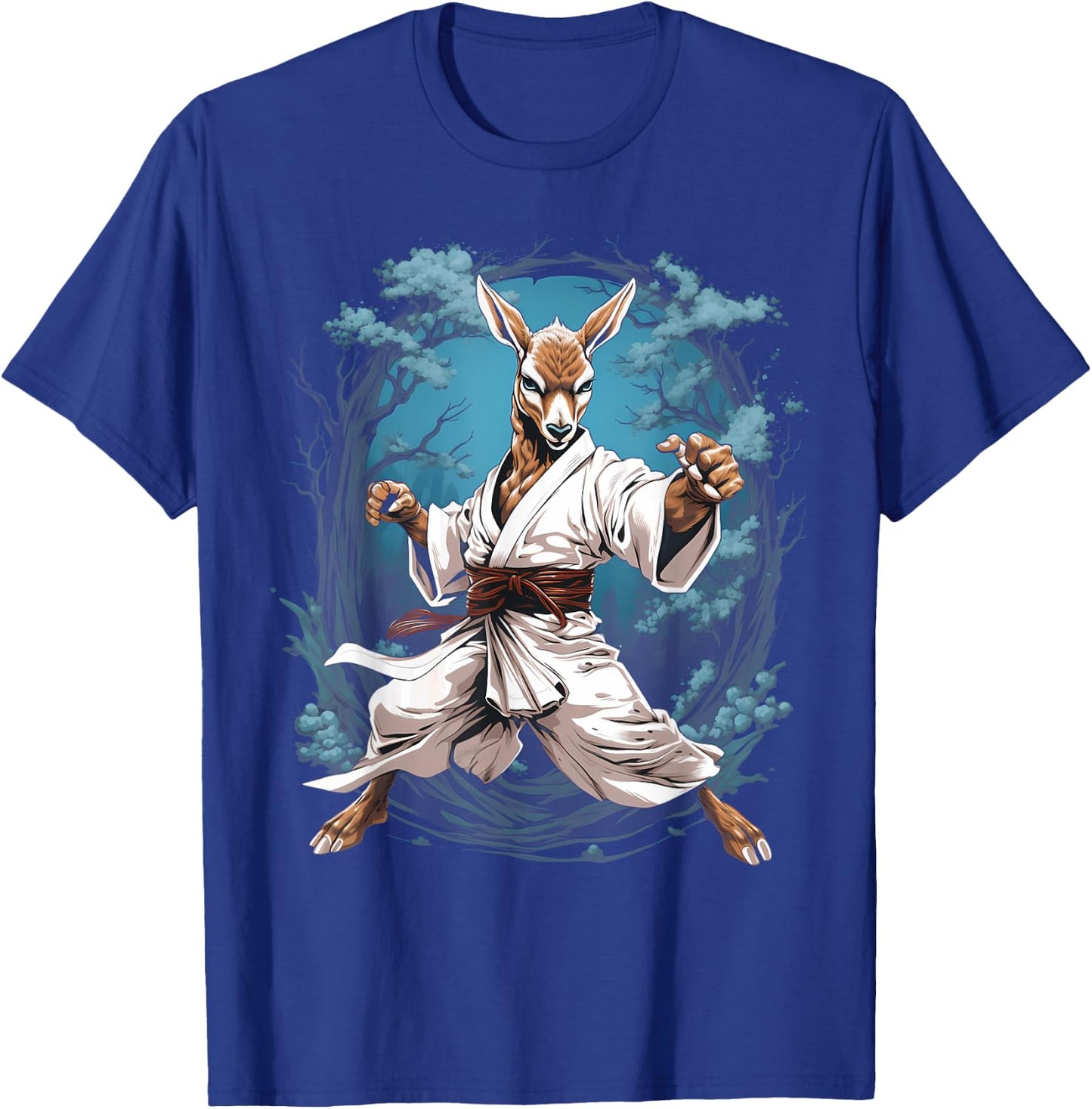 MMA Deer Karate T-Shirt - T-Shirt | Royal