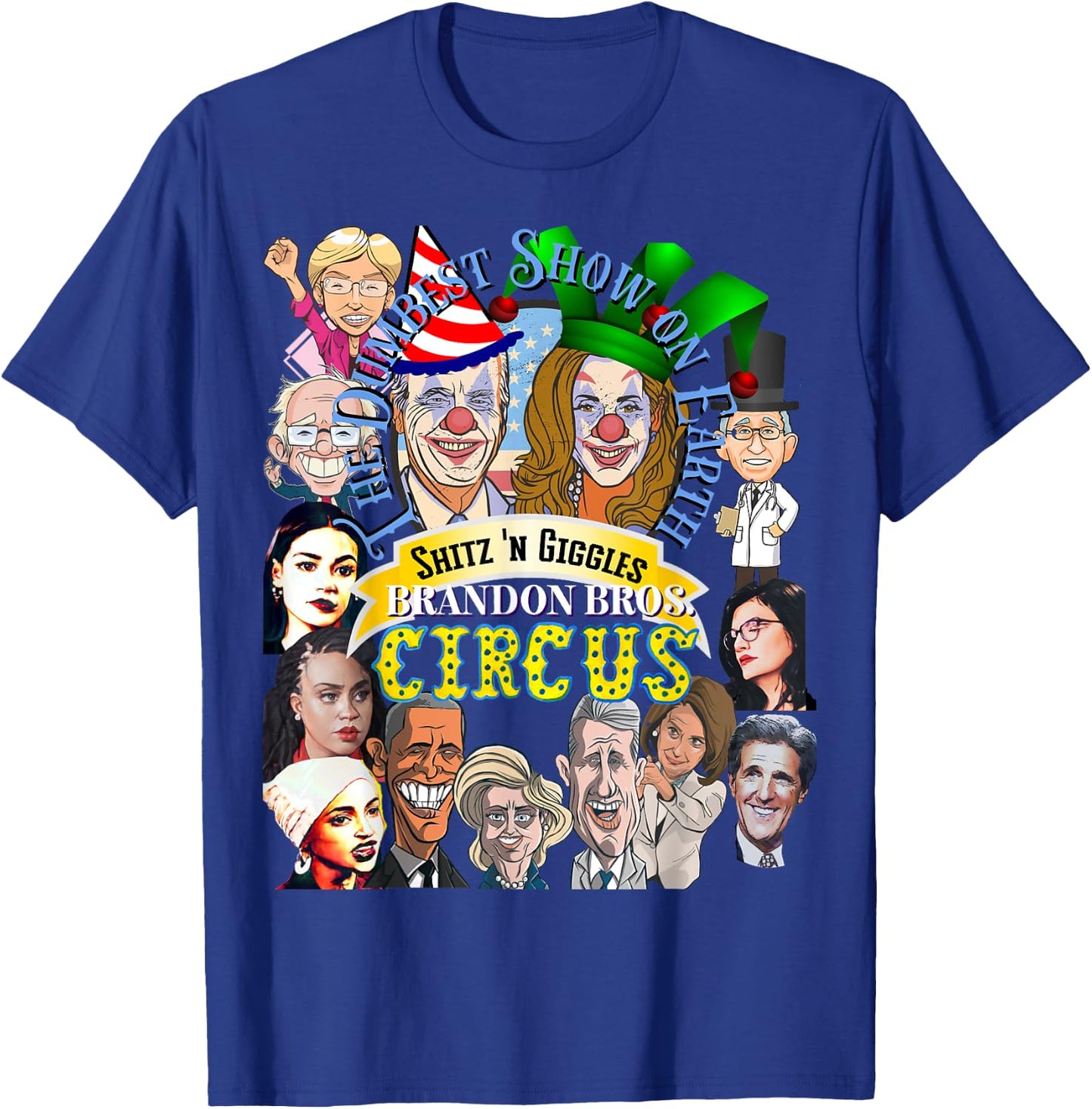 Weekend at Bidens Circus Trump Trump in Trump Time T-Shirt - T-Shirt | Royal