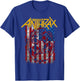Anthrax – Flag T-Shirt - T-Shirt | Royal