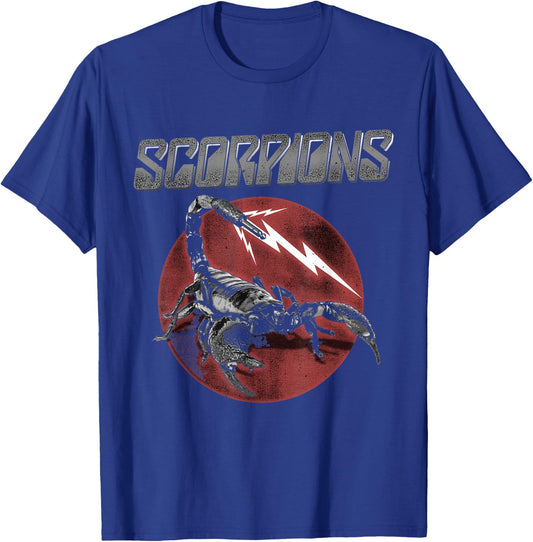 Official Scorpions 7 Jack Plug Black T-Shirt - T-Shirt | Royal