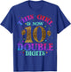 Kids, Girls Ten Years - This Girl is Now 10 - Double Digits T-Shirt - T-Shirt | Royal