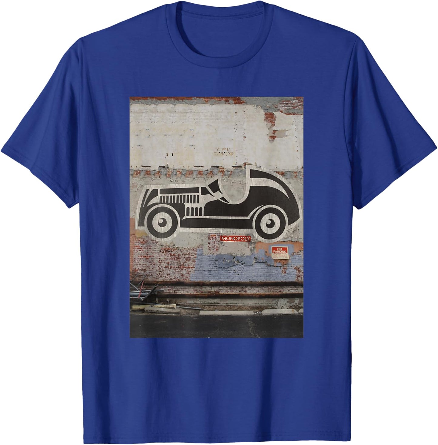 Monopoly Car Street Art Game Piece Poster T-Shirt - T-Shirt | Royal