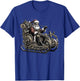 Retro Steampunk Santa Snowman Christmas Fantasy Sci-fi T-Shirt - T-Shirt | Royal