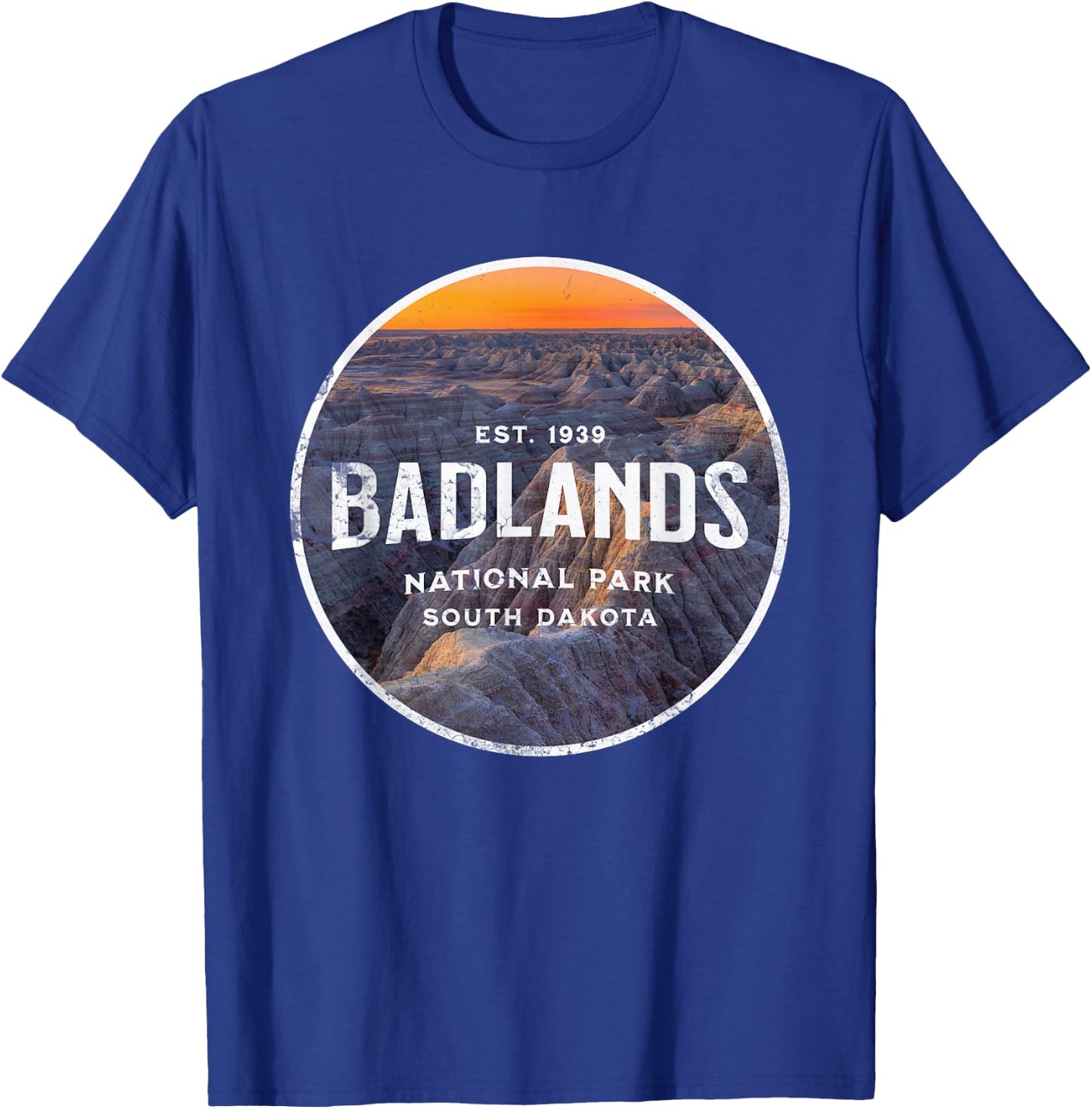Badlands National Park T-Shirt - T-Shirt | Royal