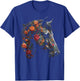 Horse Flowers Riding Horse Motif – Art Horse T-Shirt - T-Shirt | Royal