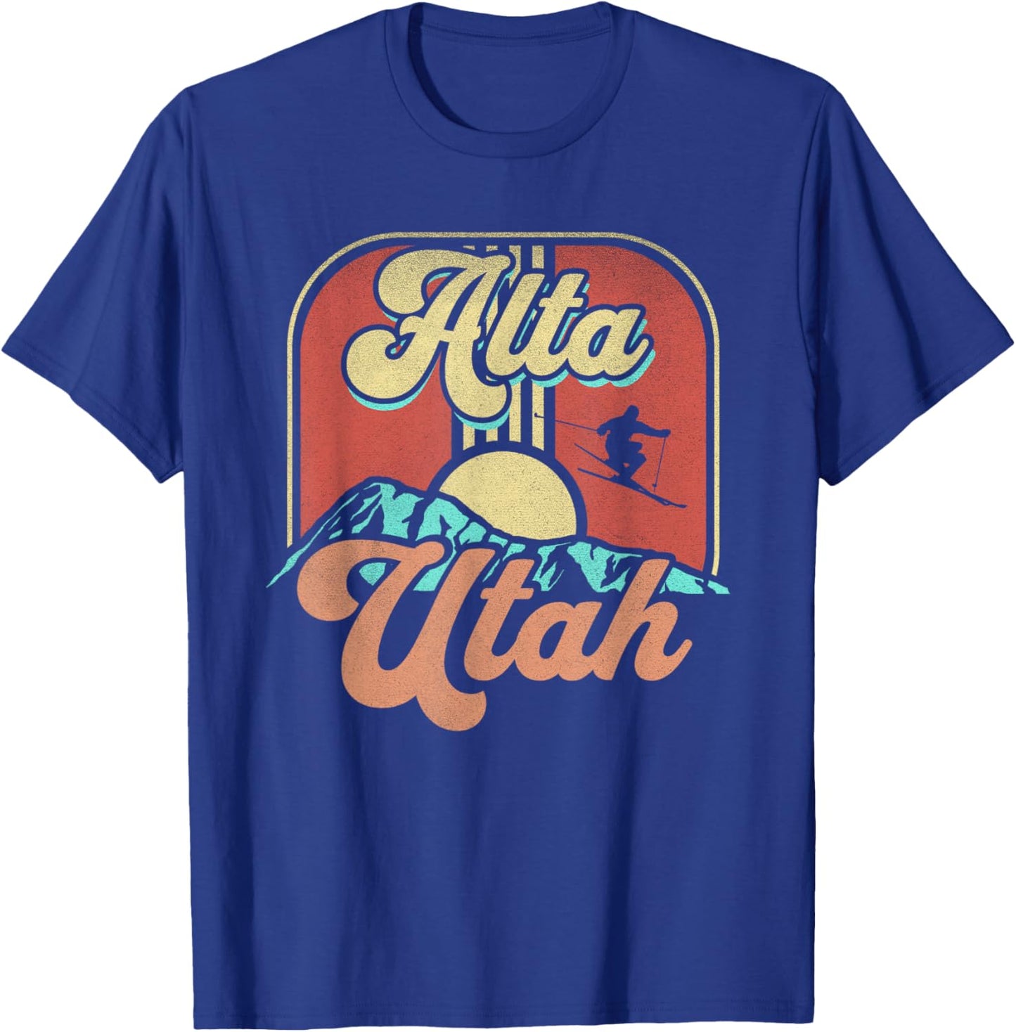 Alta Utah Ski Outdoors T-Shirt - T-Shirt | Royal