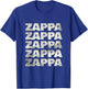 Love Heart Zappa Grunge Retro Vintage Style Black Zappa T-Shirt - T-Shirt | Royal