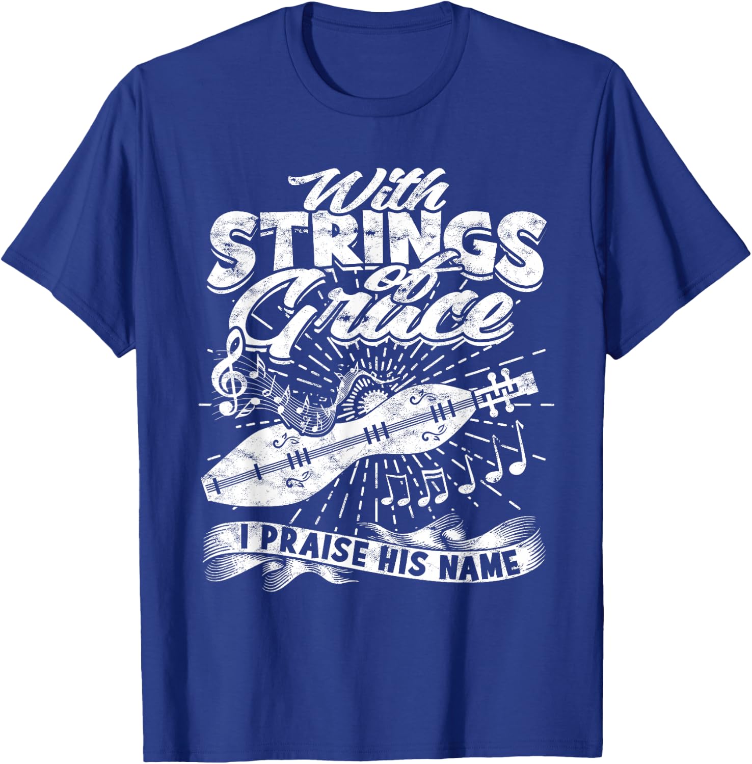 Dulcimer Player Mountain Dulcimer T-Shirt - T-Shirt | Royal
