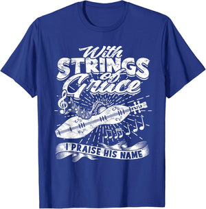 Dulcimer Player Mountain Dulcimer T-Shirt - T-Shirt | Royal