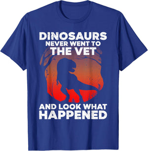 Funny Veterinary Art Women Kids Veterinarian Lovers T-Shirt - T-Shirt | Royal