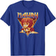 Big Mouth Maury Crawling Through The Flames Vintage Poster T-Shirt - T-Shirt | Royal