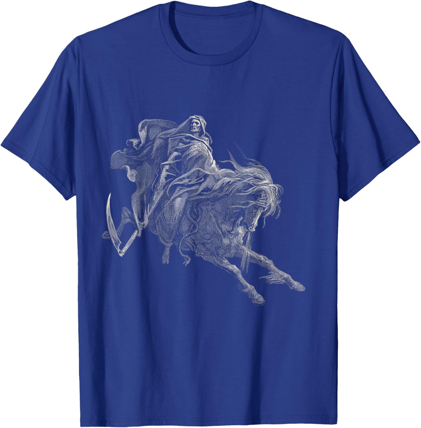 Gustave Dore Death on the Pale Horse T-Shirt - T-Shirt | Royal