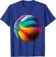 Basketball stuff attire tie dye for a teen girl boys player T-Shirt - T-Shirt | Royal
