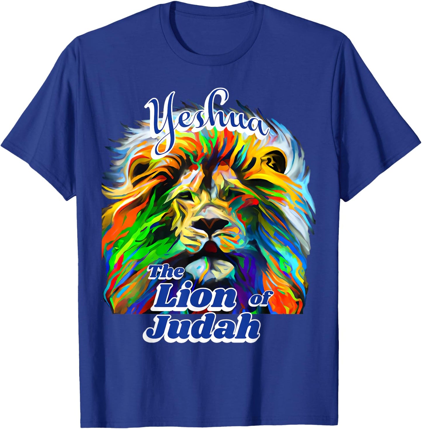 Yeshua, The Lion of Judah T-Shirt - T-Shirt | Royal