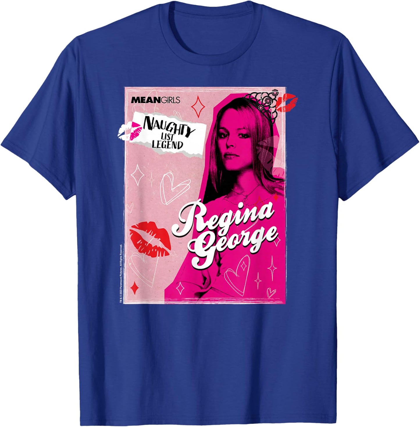 Mean Girls - Regina George Naughty List Legend T-Shirt - T-Shirt | Royal