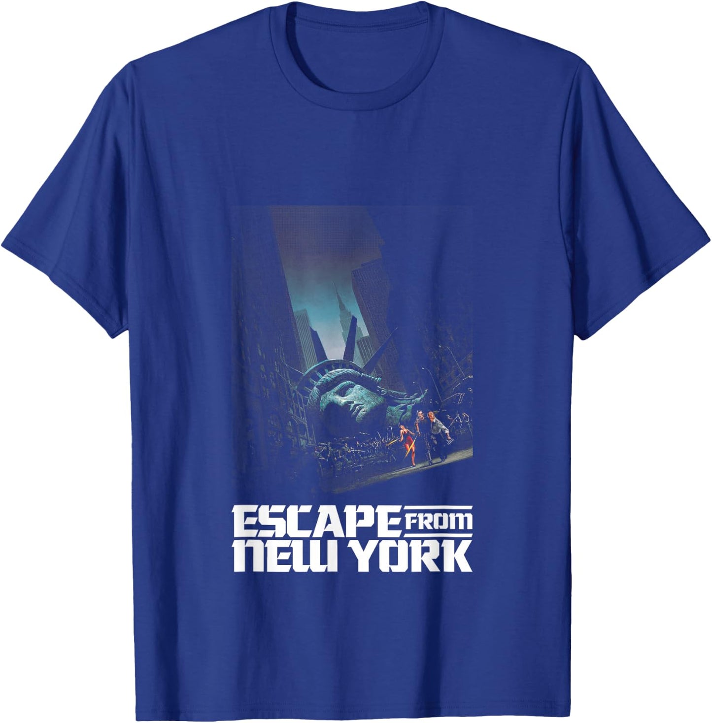 Escape From New York Fallen Statue Of Liberty T-Shirt - T-Shirt | Royal