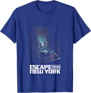 Escape From New York Fallen Statue Of Liberty T-Shirt - T-Shirt | Royal