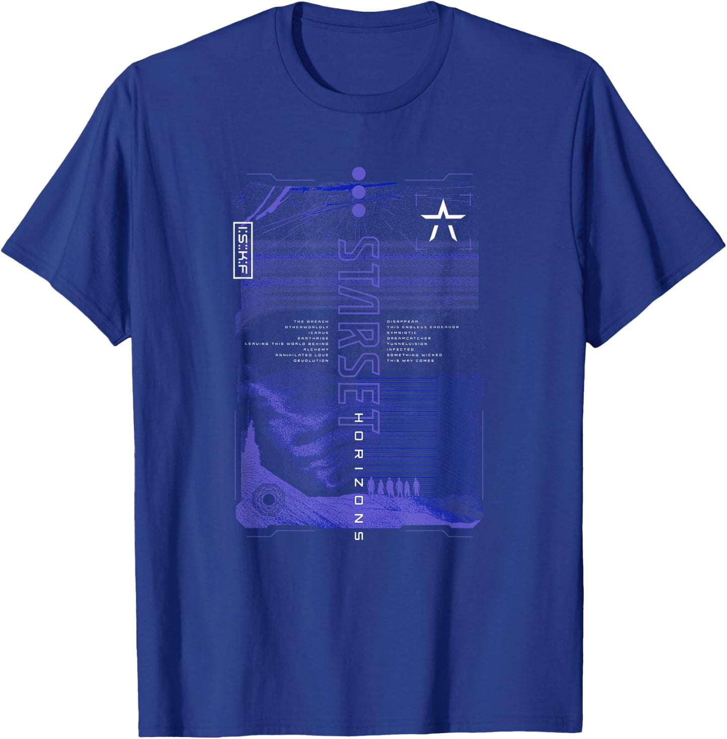Starset - Purple Horizons T-Shirt - T-Shirt | Royal