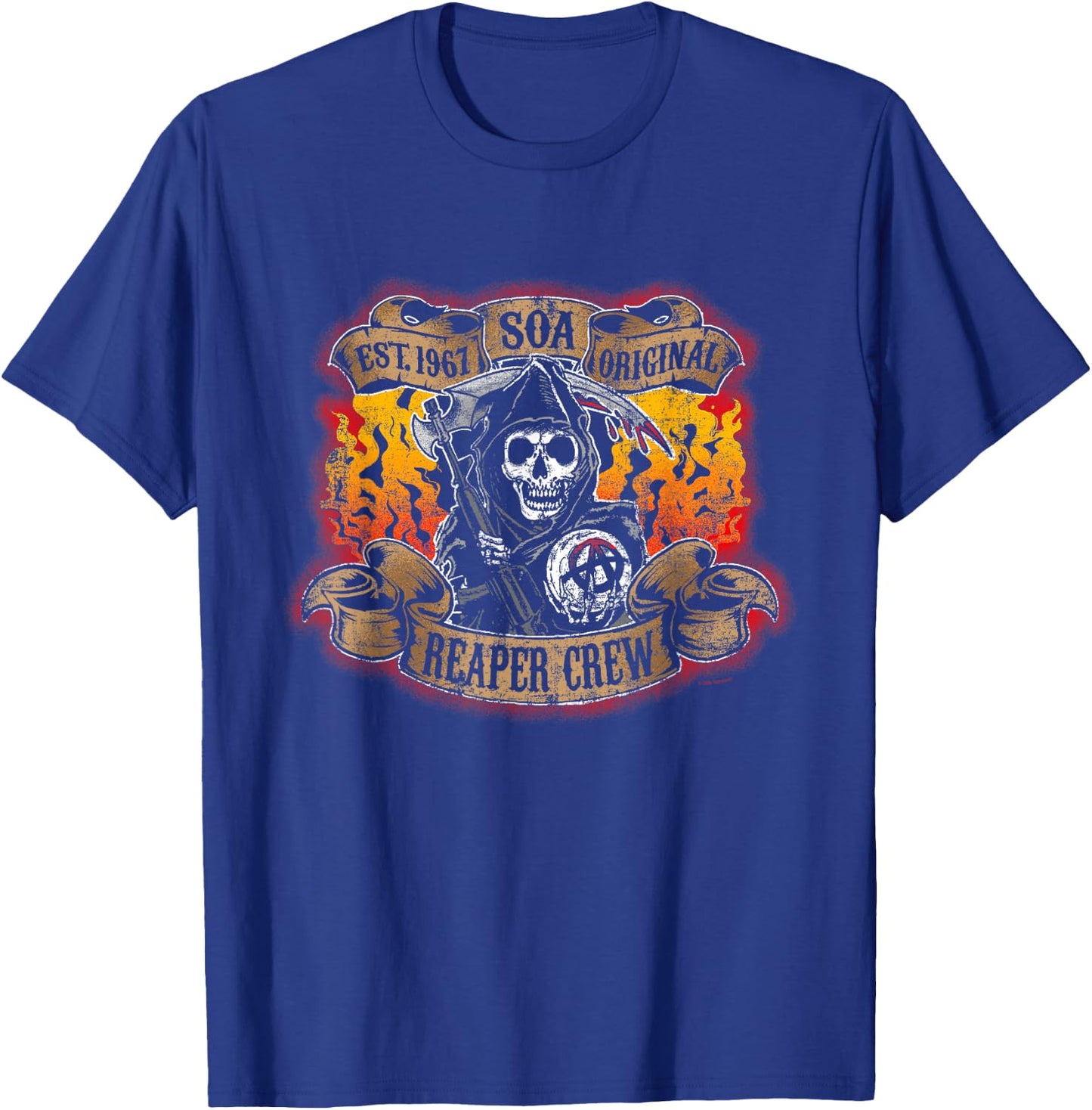 Sons of Anarchy Reaper Crew T-Shirt - T-Shirt | Royal