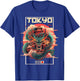 Tokyo Inspired Vintage Style 80s Retro Japanese Asian Dragon T-Shirt - T-Shirt | Royal