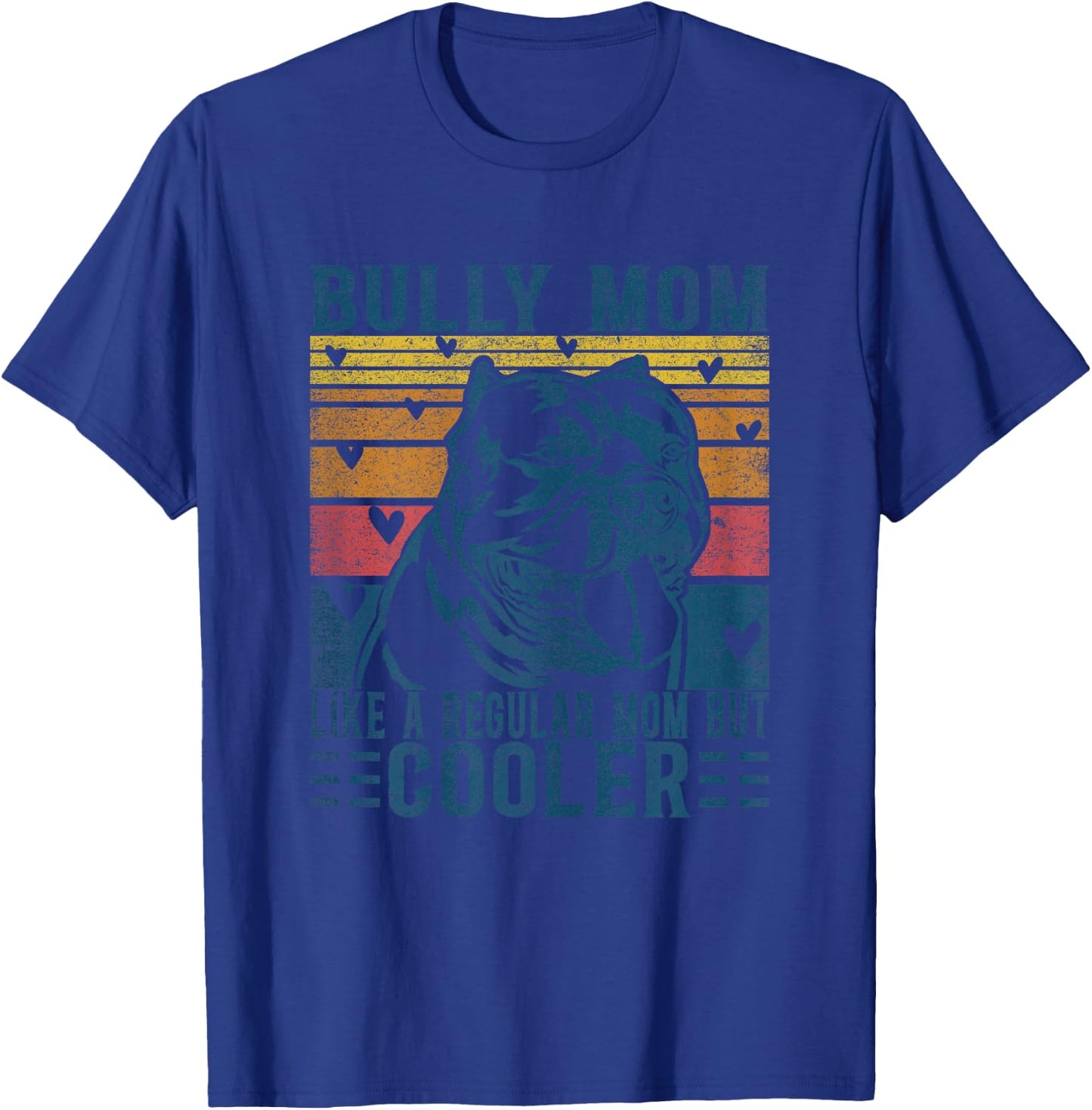 Bully Pitbull Sayings Apparel Fan American Bully T-Shirt - T-Shirt | Royal
