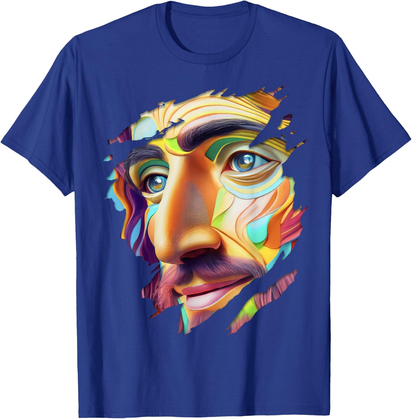 God Jesus Holy Spirit Yahweh Holy Bible Colorful Christian T-Shirt - T-Shirt | Royal