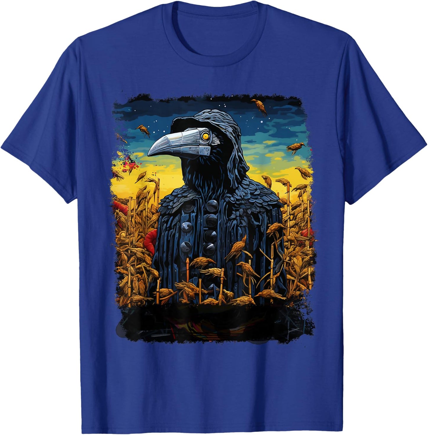 Halloween Plague Doctor T-Shirt - T-Shirt | Royal