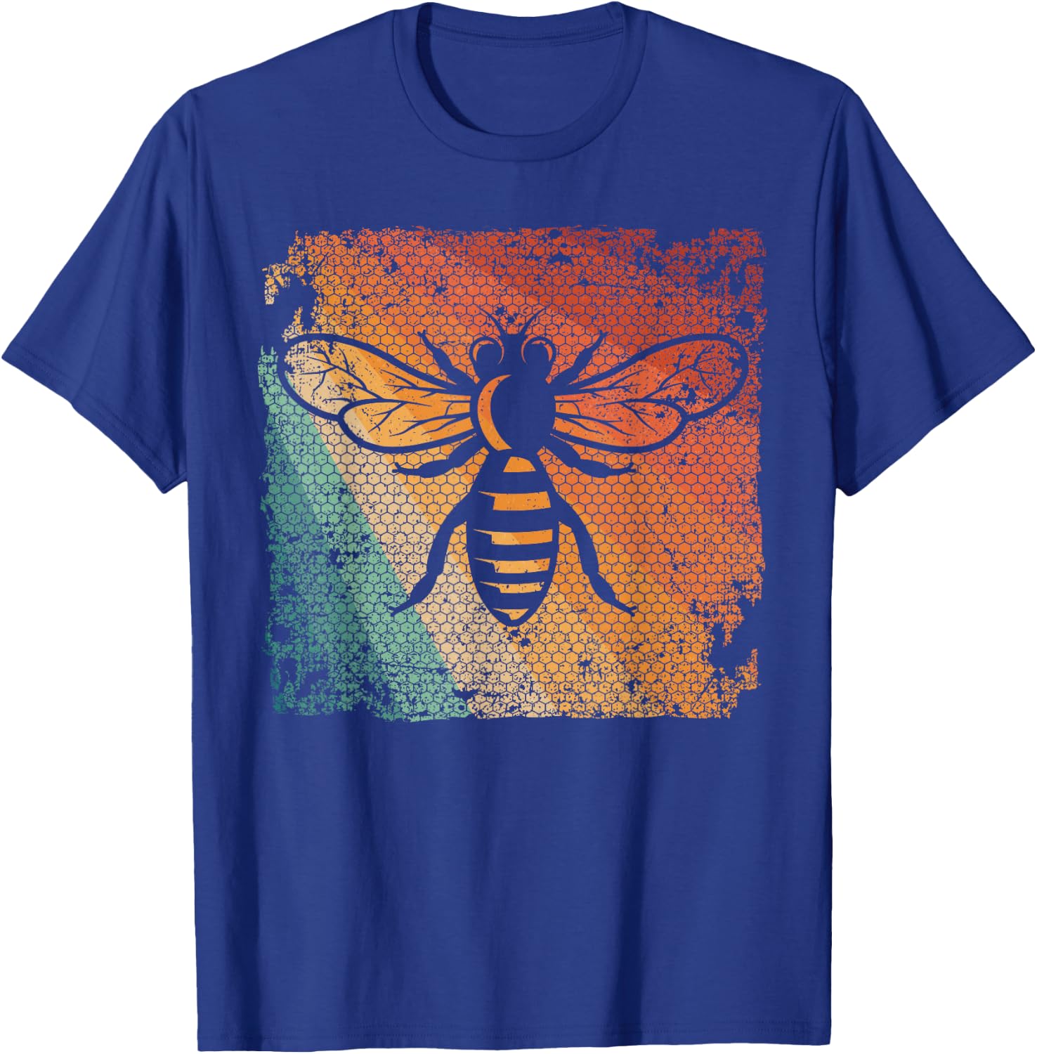 Funny Vintage Bee Designs Women Beekeeping Honey Bee T-Shirt - T-Shirt | Royal