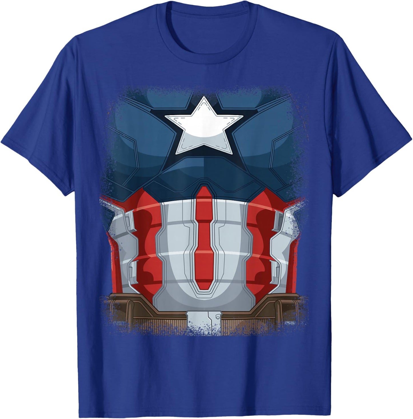 Marvel Captain America Movie Avengers Halloween Costume T-Shirt - T-Shirt | Royal