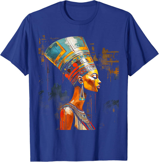 Egyptian Nefertiti T-Shirt - T-Shirt | Royal