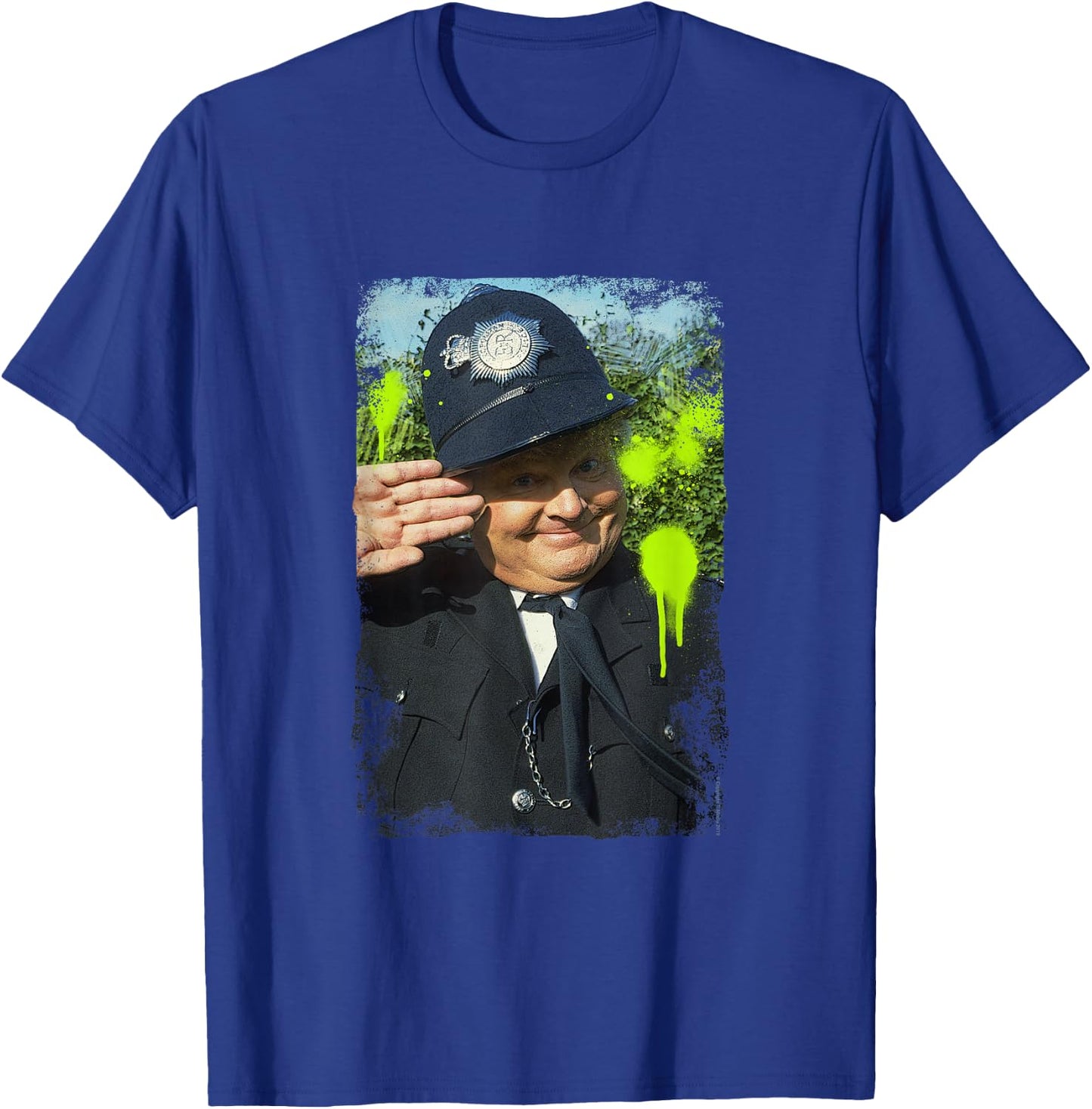 TV Times Comedian Benny Hill As Policeman 1989 T-Shirt - T-Shirt | Royal