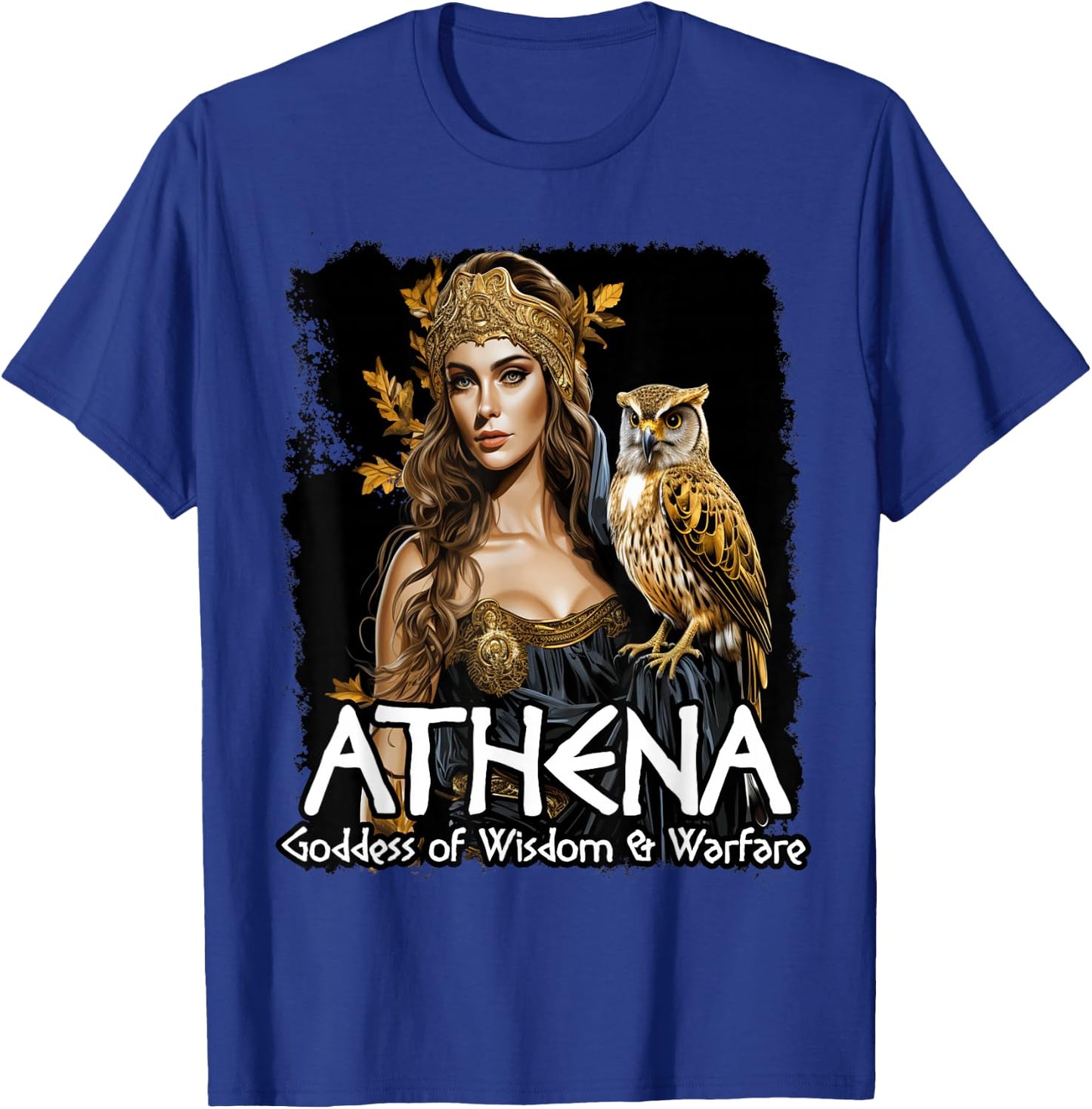 Athena Greek Mythology T-Shirt - T-Shirt | Royal