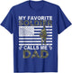 My Favorite Soldier Calls Me Dad Solider Dad T-Shirt - T-Shirt | Royal