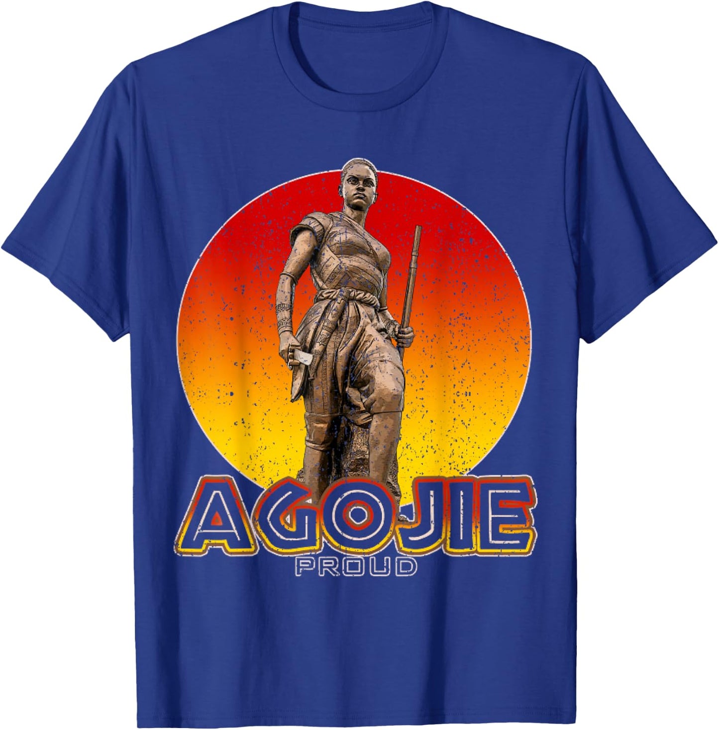 Vintage Agojie From Dahomey As Featured In The Woman King T-Shirt - T-Shirt | Royal