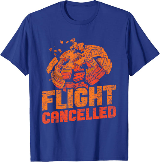 Skeet Shooting Flight Cancelled Trap Shooting Clay Pigeon T-Shirt - T-Shirt | Royal