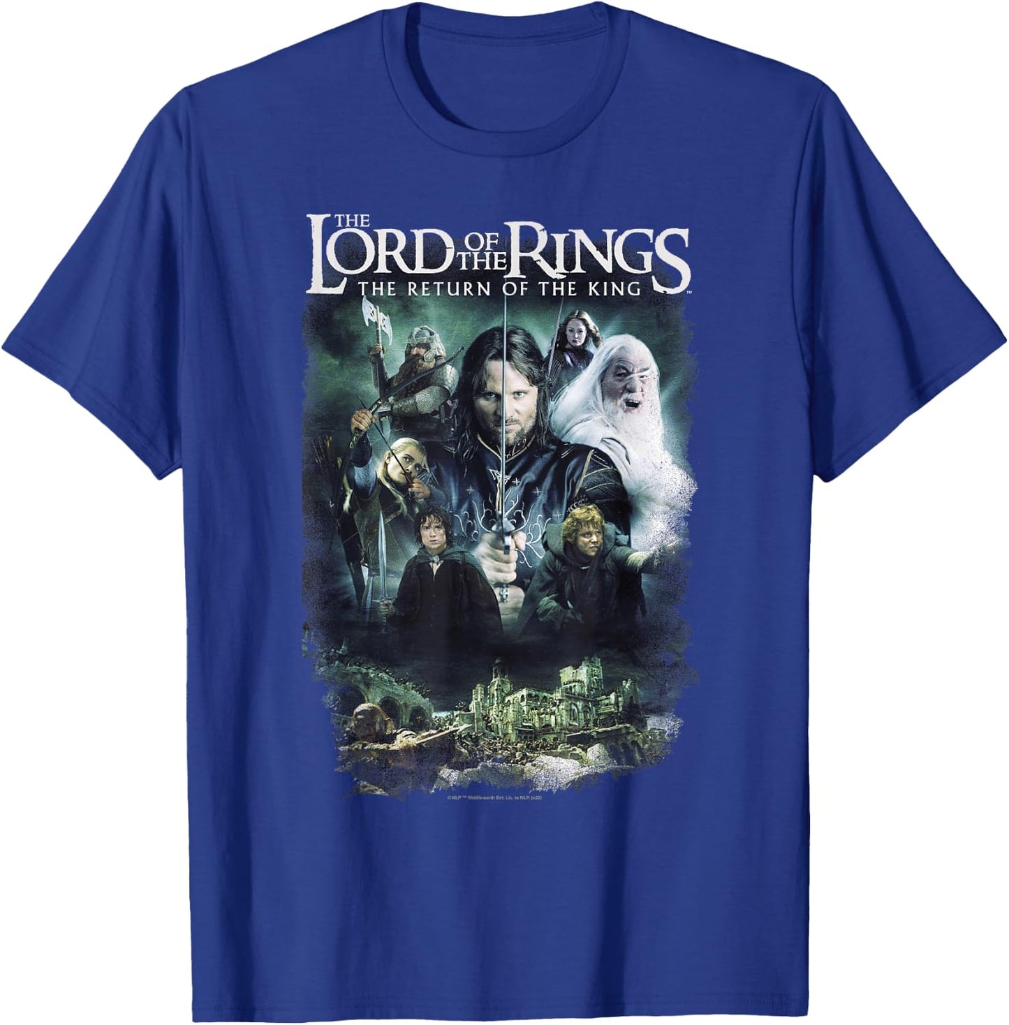 The Lord of The Rings The Return of The King Iconic Poster T-Shirt - T-Shirt | Royal