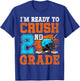 I'm Ready To Crush 2nd Grade Hockey Kids Back To School T-Shirt - T-Shirt | Royal
