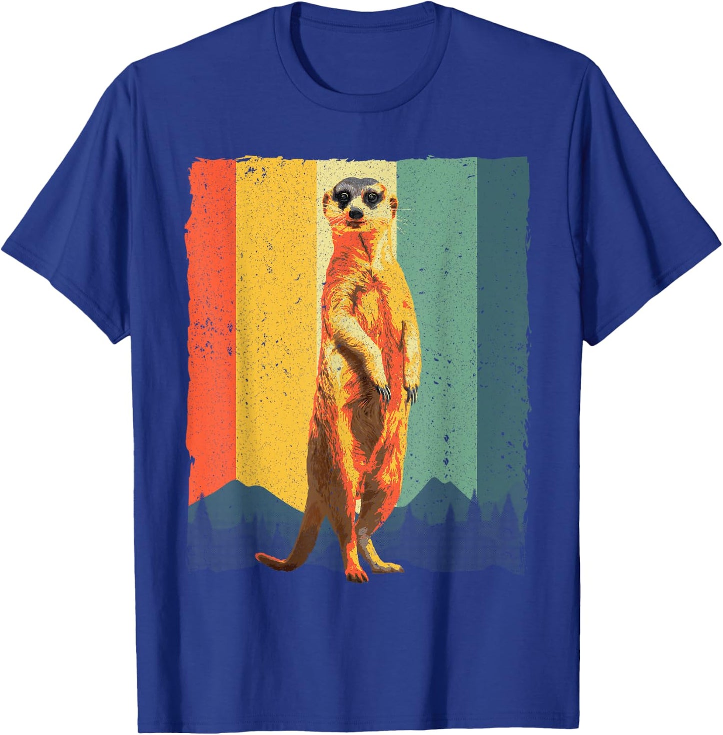 Funny Meerkat Design Women Mongoose Mierkat Lovers T-Shirt - T-Shirt | Royal