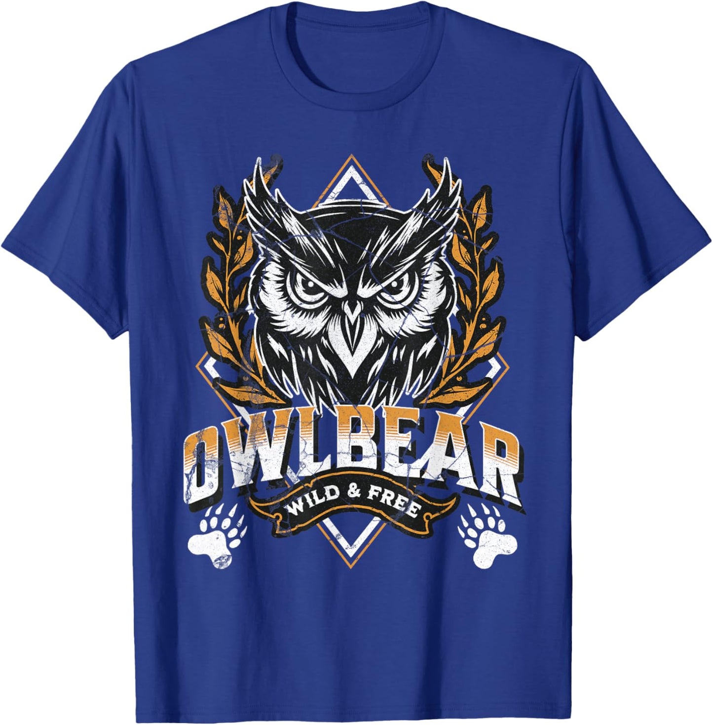 Owlbear Designs Black Owlbear Women's Medium T-Shirt - T-Shirt | Royal